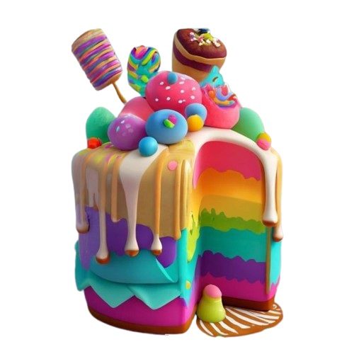 rainbow-cake